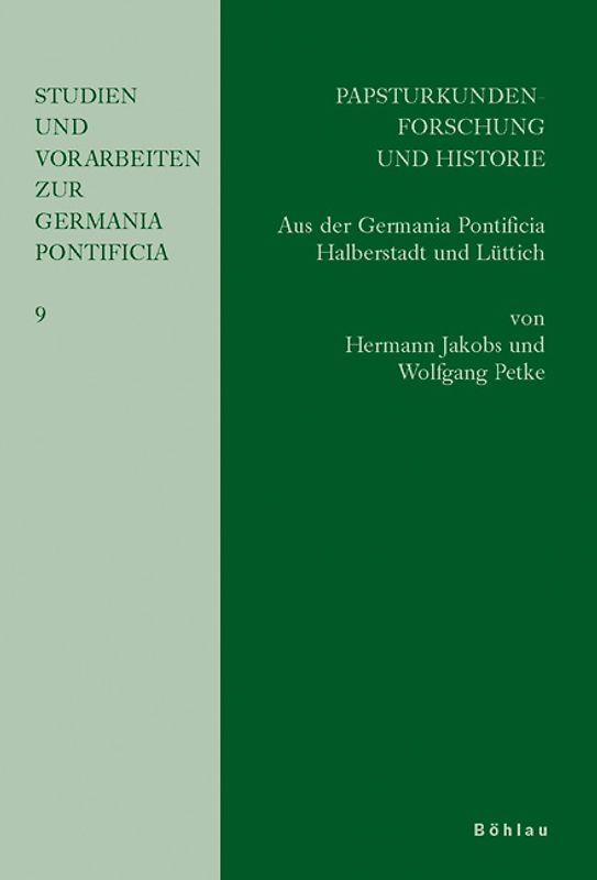 Papsturkundenforschung und Historie