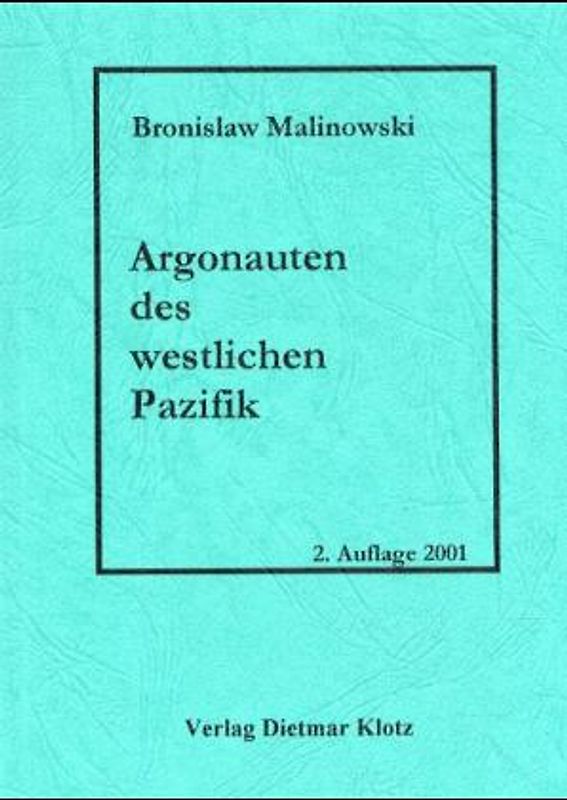 Argonauten des westlichen Pazifik