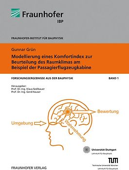 Modellierung eines Komfortindex zur Beurteilung des Raumklimas am Beispiel der Passagierflugzeugkabine.