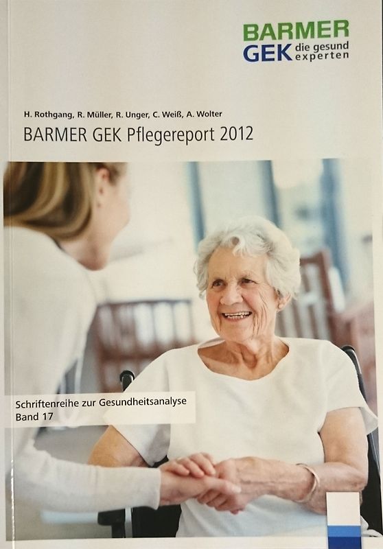 BARMER GEK Pflegereport 2012