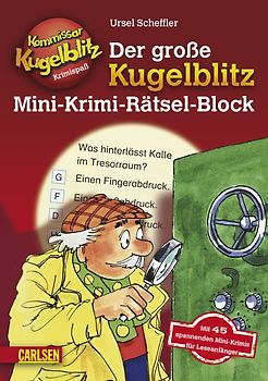 Der große Kugelblitz Mini-Krimi-Rätsel-Block - Band 2