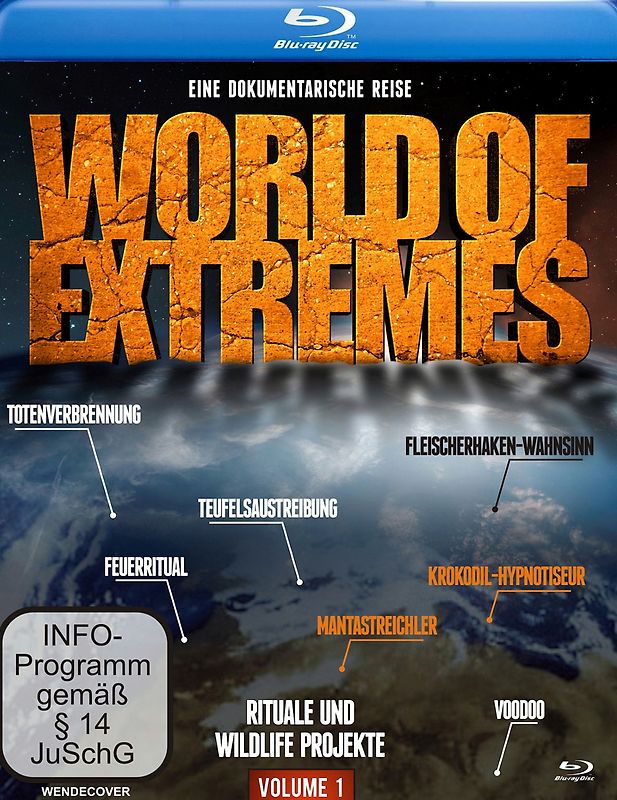 World of Extremes Vol. 1: Rituale und Wildlife Projekte Blu-ray Disc