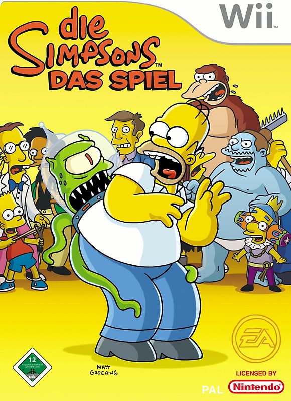 Die Simpsons: Das Spiel Nintendo Wii
