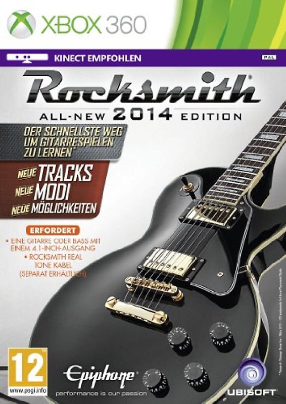 Rocksmith 2014 [ohne Kabel, Internationale Version] Xbox 360