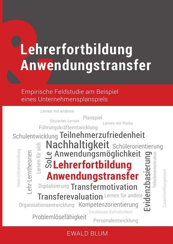 Lehrerfortbildung und Anwendungstransfer