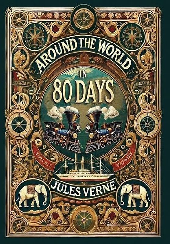Around the World in 80 Days (Collector's Edition) (Laminated Hardback with Jacket)