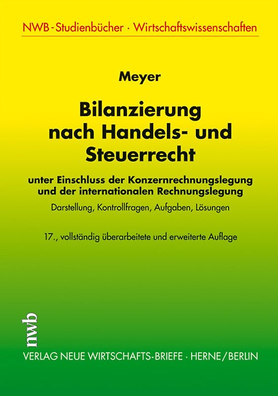 Bilanzierung nach Handels- und Steuerrecht