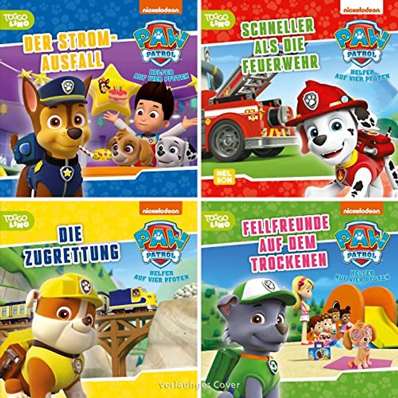 Maxi-Mini Box 37: PAW Patrol (4x5 Exemplare): TV-Folgen der PAW Patrol spannend nacherzählt (Nelson Maxi-Mini)