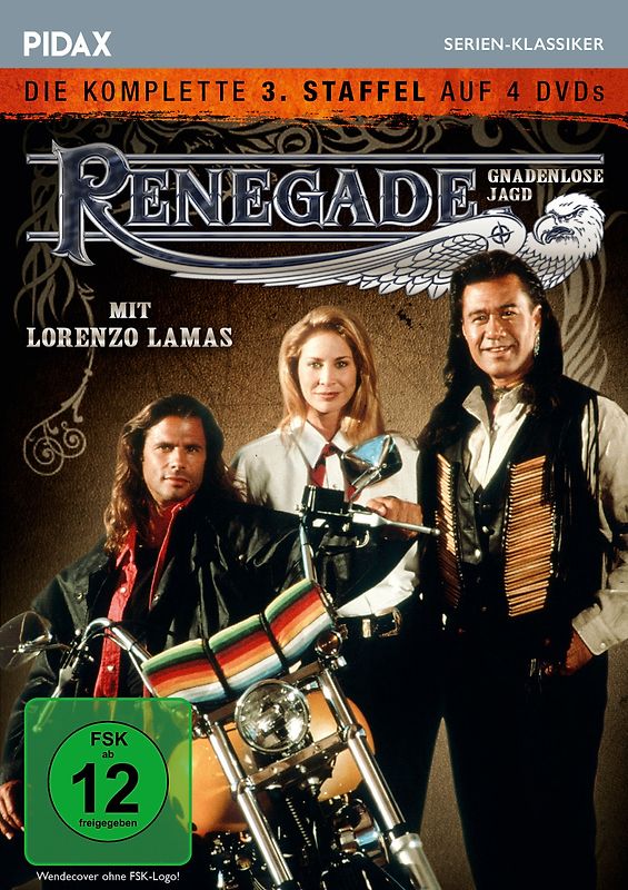 Renegade - Gnadenlose Jagd, Die komplette 3. Staffel [4 DVDs] DVD