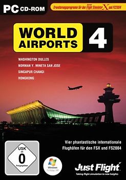 Flight Simulator X - World Airports 4 [Addon] PC Spiele
