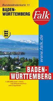 Bundesländerkarten Deutschland / Baden-Württemberg
