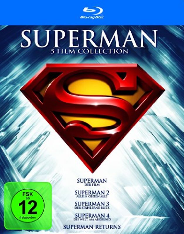 Superman - Die Spielfilm Collection 1978-2006 [Blu-ray] Blu-ray Disc