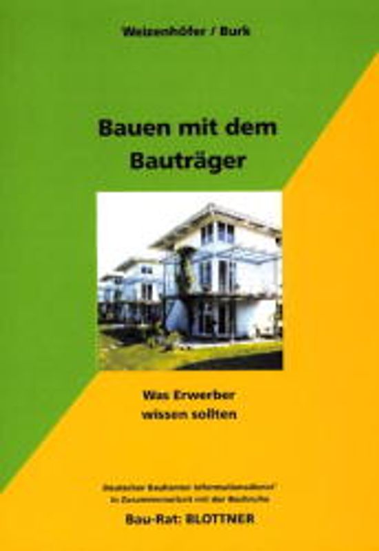 Bauen mit dem Bauträger