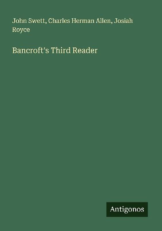 Bancroft's Third Reader