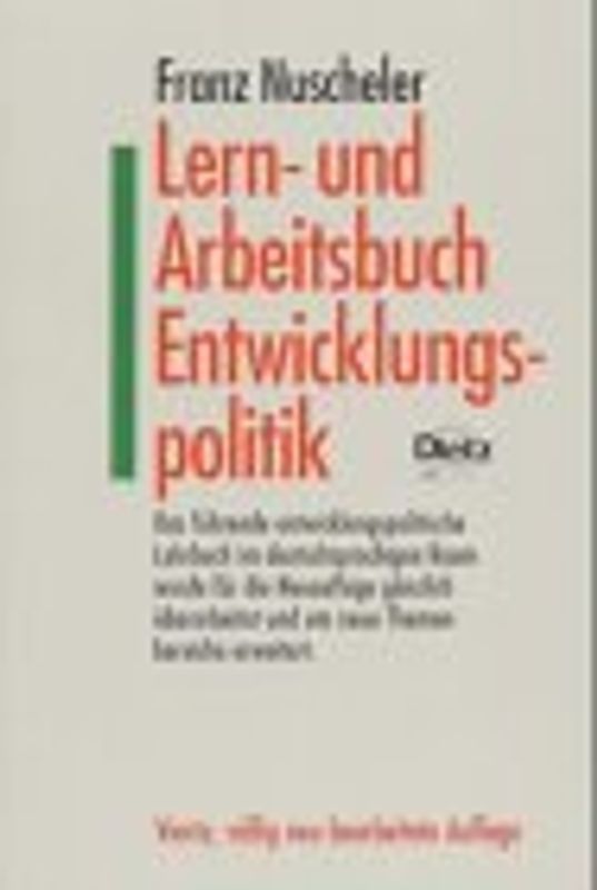 Lern- und Arbeitsbuch Entwicklungspolitik