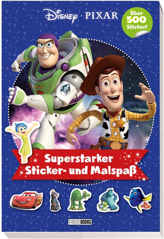 Disney PIXAR: Superstarker Sticker- und Malspaß