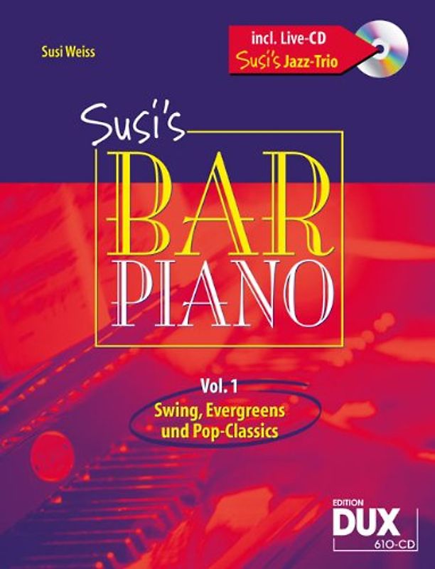 Susi's Bar Piano 1 (mit CD)