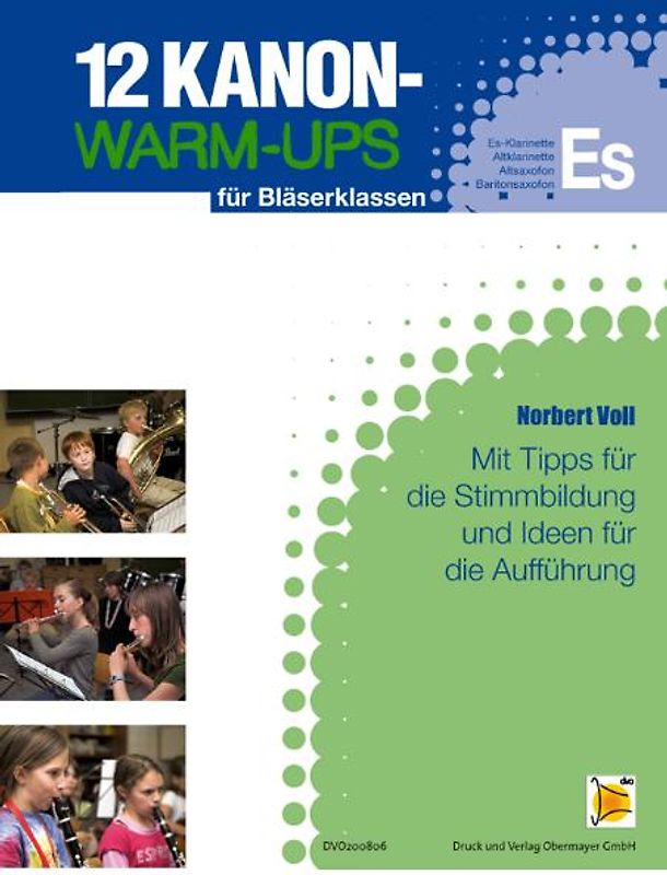 12 Kanon Warm-Ups - Es-Heft
