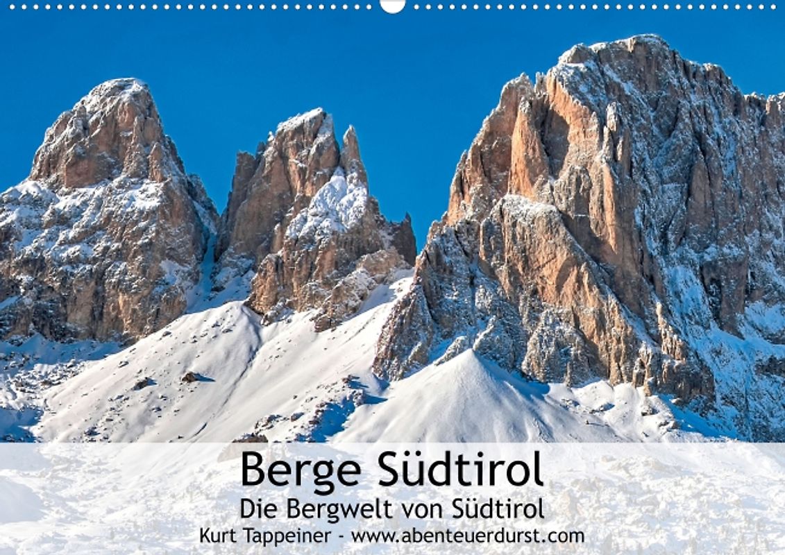 Berge Südtirol (Posterbuch DIN A4 quer)