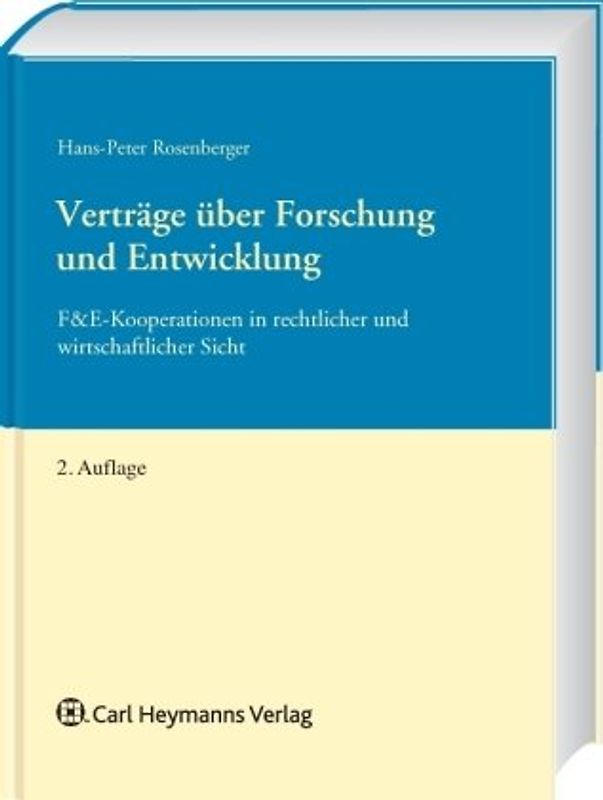 Verträge über Forschung und Entwicklung