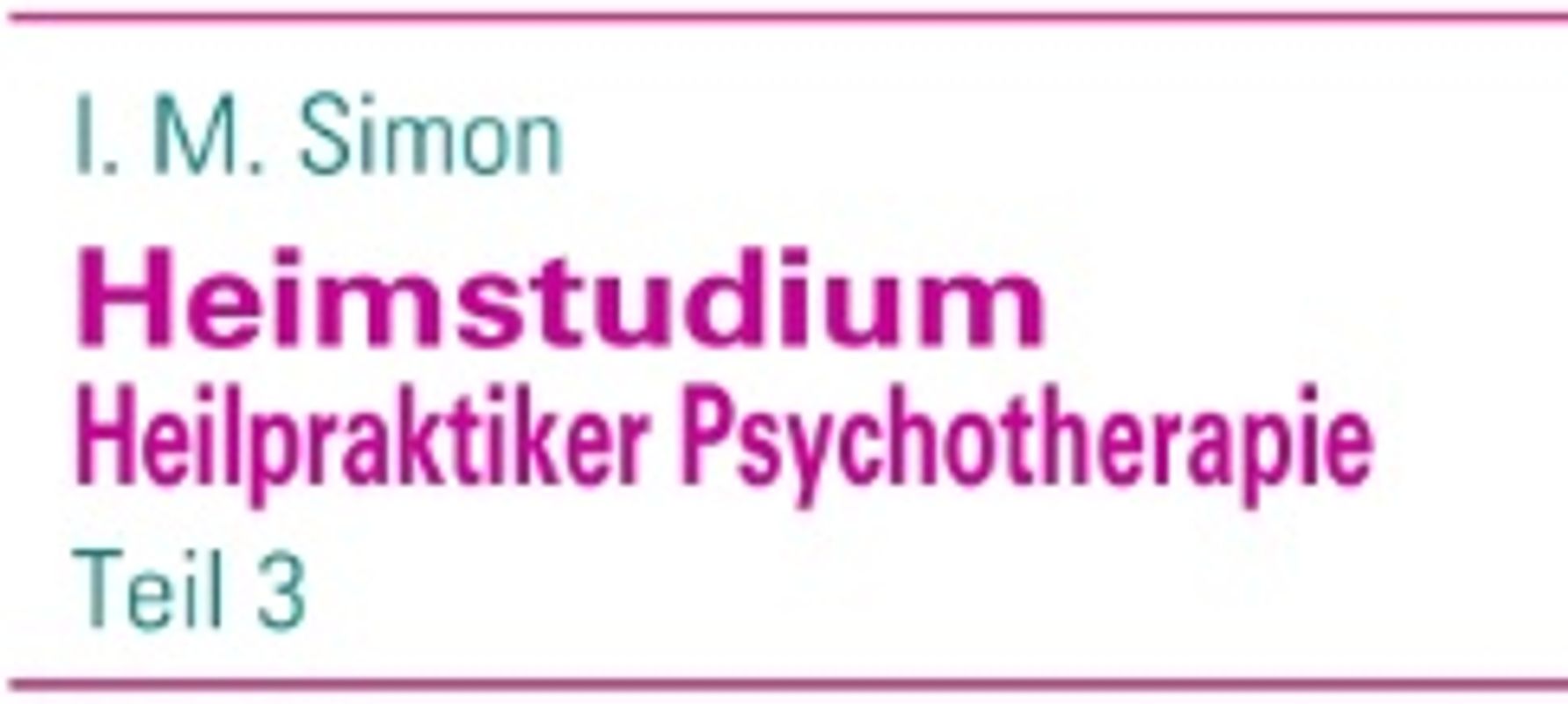 Heimstudium Heilpraktiker Psychotherapie