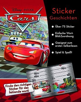 Disney - Cars Stickerbuch