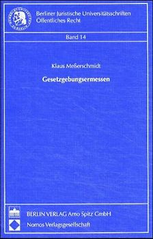 Gesetzgebungsermessen