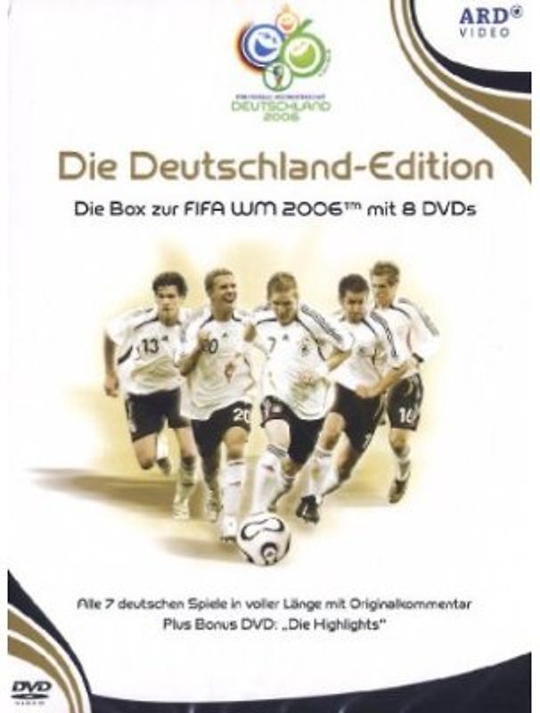 Die Deutschland-Edition: Die Box zur FIFA WM 2006 [8 DVDs] DVD