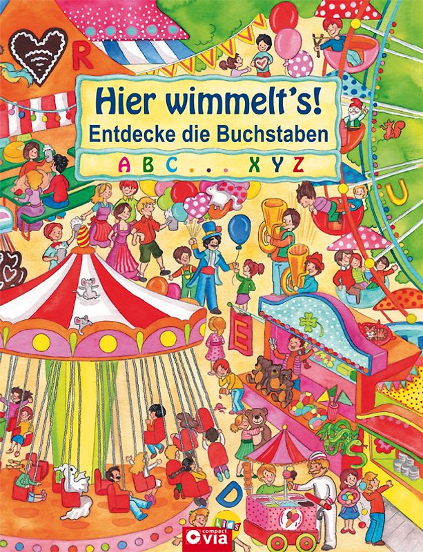 Hier wimmelt's! Entdecke die Buchstaben