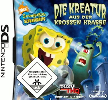 SpongeBob Schwammkopf: Die Kreatur aus der Krossen Krabbe Nintendo DS