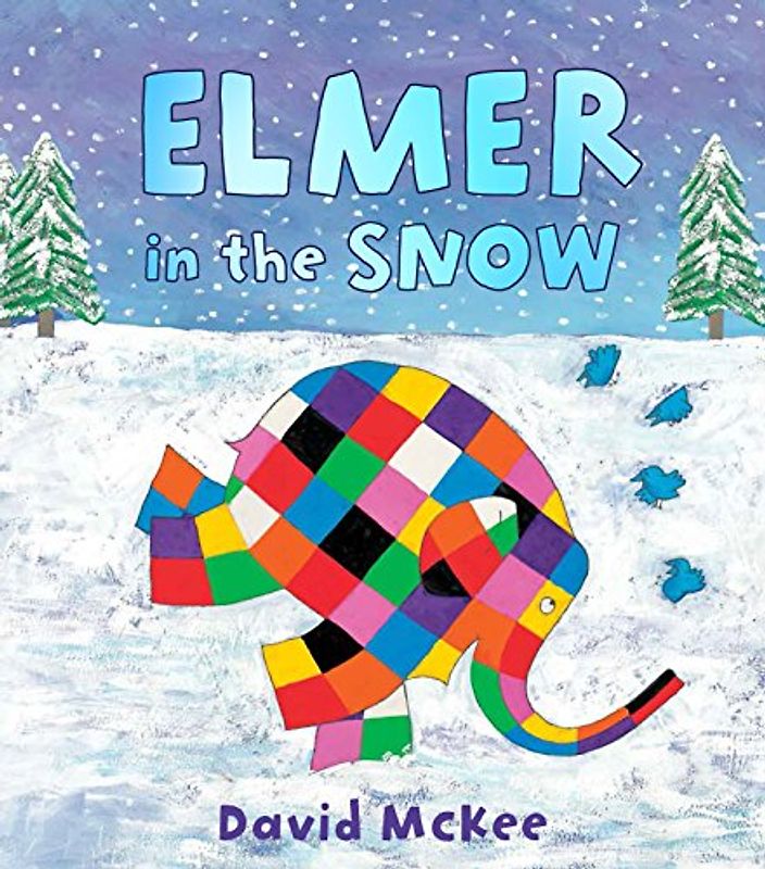 Elmer in the Snow