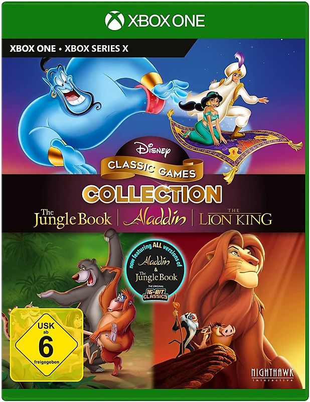 Disney Classic Collection: Aladdin, The Lion King, Jungle Book Xbox One