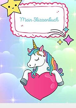 Skizzenbuch für Kinder: Großes Zeichenheft für Kinder zum Füllen | 102 Seiten in Creme-Qualität im A4-Format | Innenseiten weiß