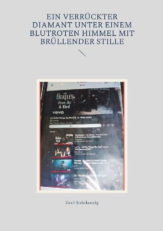 Ein verrückter Diamant unter einem blutroten Himmel mit brüllender Stille