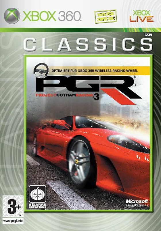 Project Gotham Racing 3 Xbox 360
