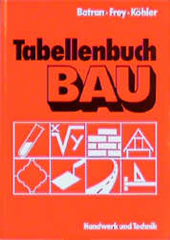 Tabellenbuch Bau