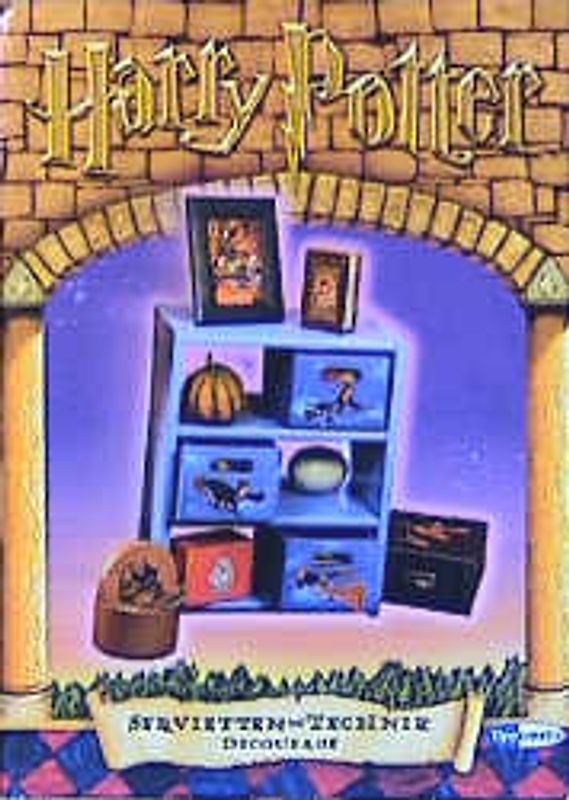 Harry Potter Bastelbox: Serviettentechnik