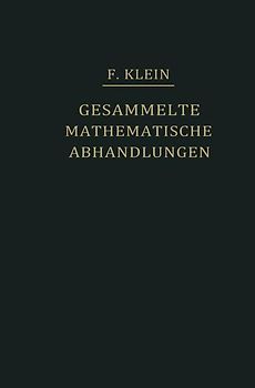 Gesammelte Mathematische Abhandlungen III