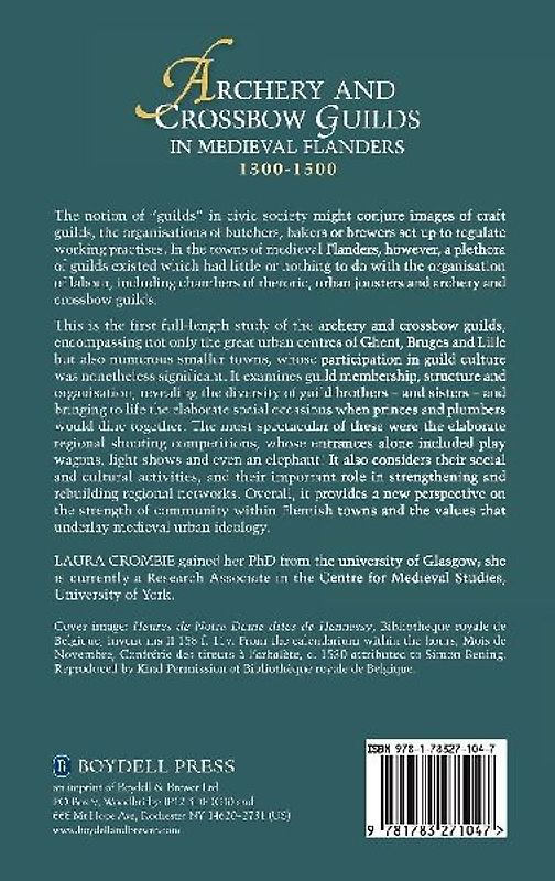 Archery and Crossbow Guilds in Medieval Flanders, 1300-1500