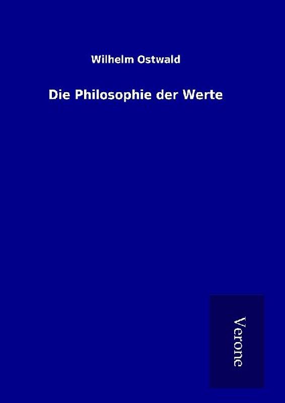 Die Philosophie der Werte