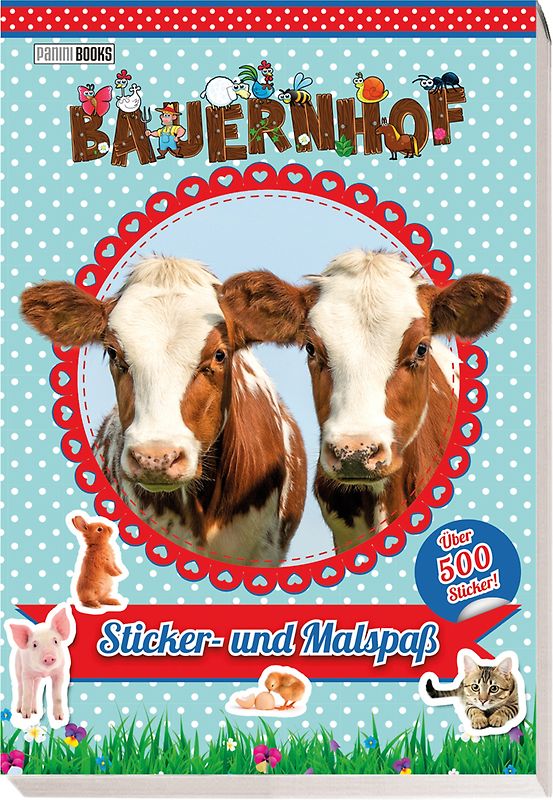 Bauernhof: Sticker- und Malspaß