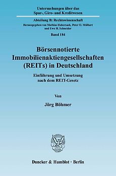 Börsennotierte Immobilienaktiengesellschaften (REITs) in Deutschland.