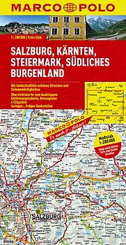 MARCO POLO Karte Österreich Blatt 2 1:200 000