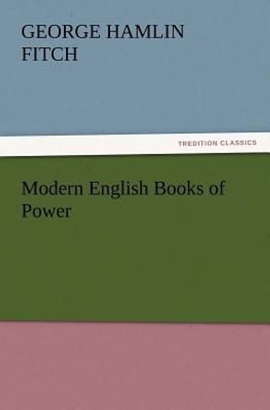 Modern English Books of Power