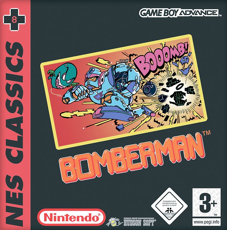 NES Classics Bomberman Nintendo Game Boy Advance