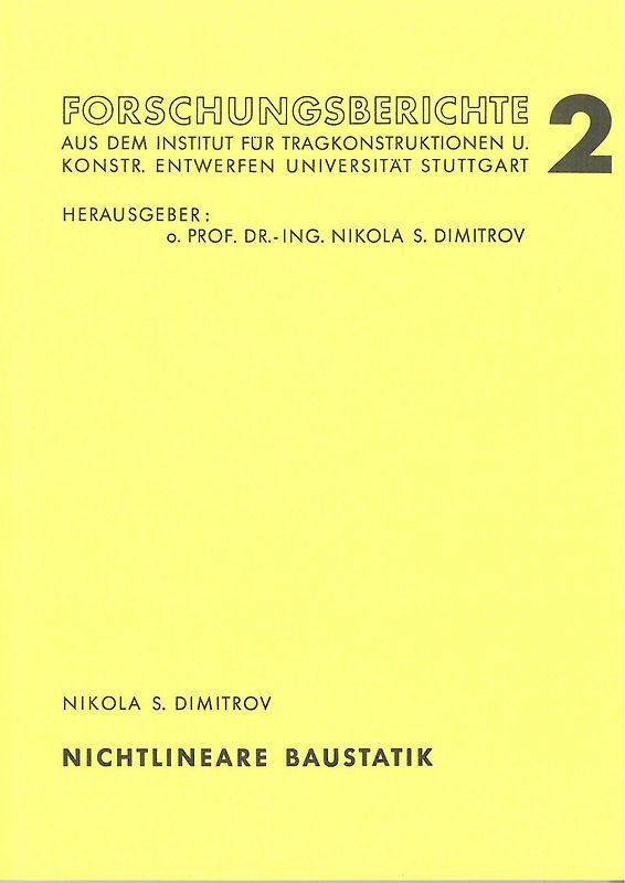 Nichtlineare Baustatik