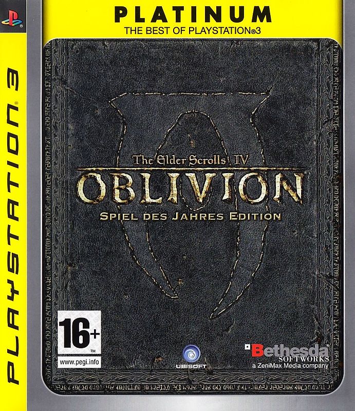 The Elder Scrolls IV: Oblivion [Platinum Edition, CH Import] PlayStation 3