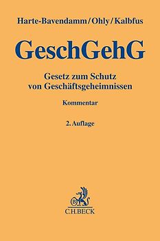 Gesetz zum Schutz von Geschäftsgeheimnissen. GeschGehG