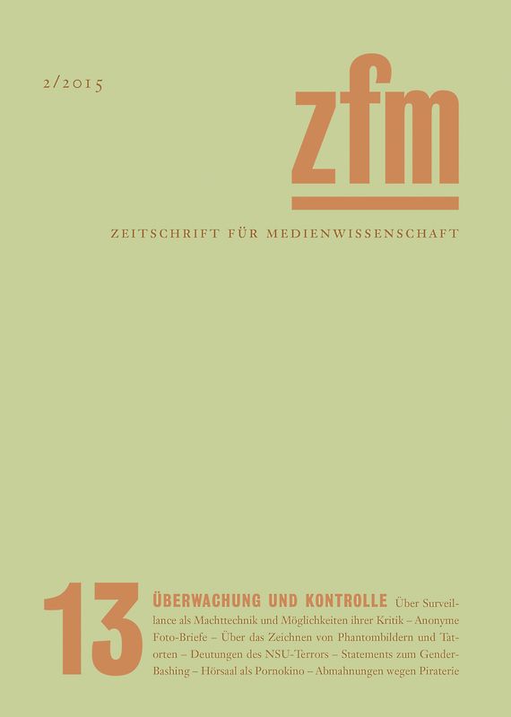 Zeitschrift für Medienwissenschaft 13