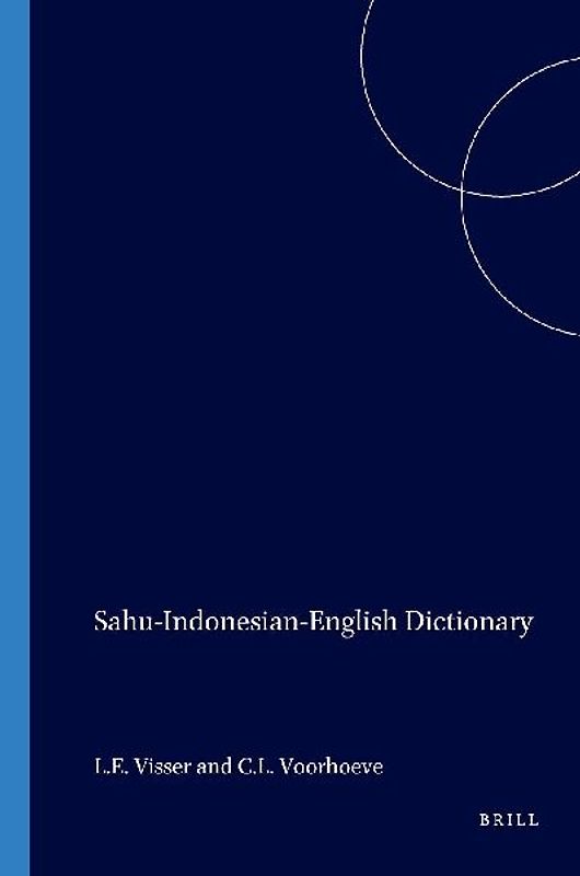Sahu-Indonesian-English Dictionary